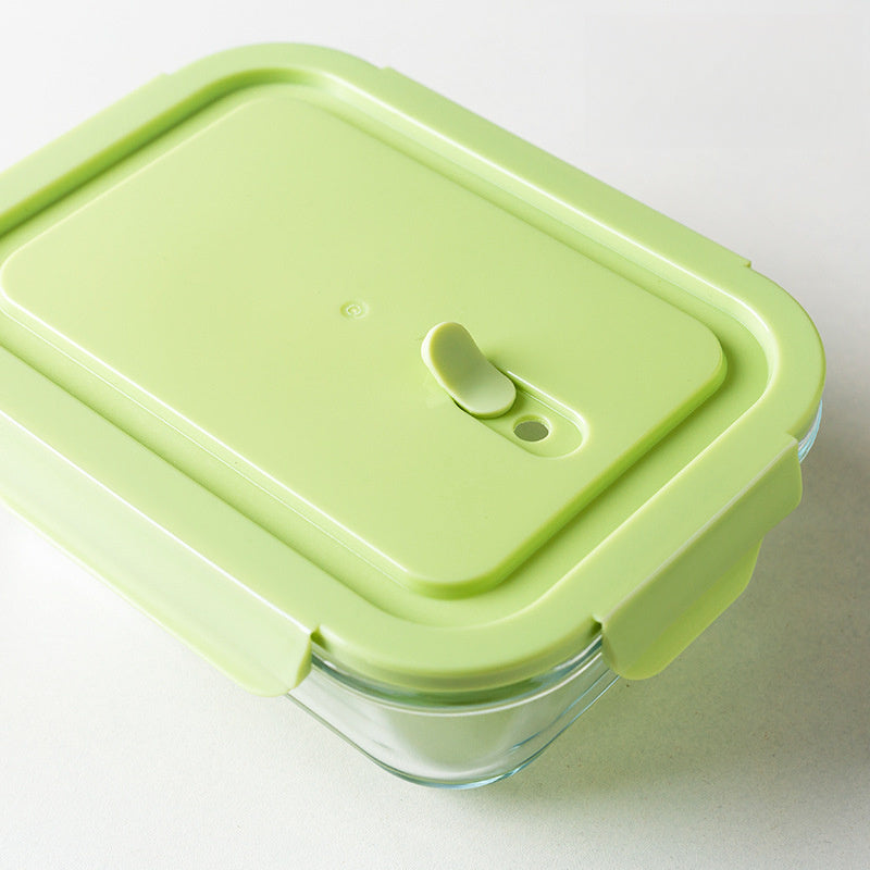 3pcs Leak-Proof Glass Storage Containers with Blue Lids - Microwave & Dishwasher Safe, Perfect for Meal Prep, Picnics, and Food Storage, Picnic Essentials|Modern Kitchenware|Glossy Finish