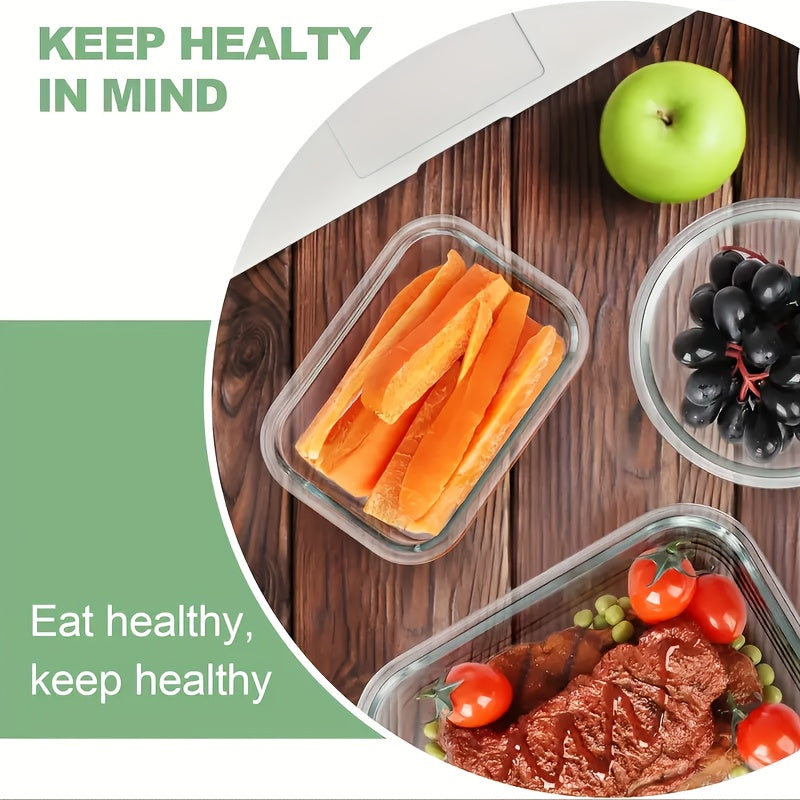 24pcs Glass Food Storage Container Set With Upgraded Snap Lock Lids. Stackable Airtight Glass Storage Containers, Glass Lunch Box Set, Ideal For Lunch, Food Storage, Meal Prep, Microwave, Oven, Freezer Safe, Dishwasher Safe For Easy Cleaning. Black.