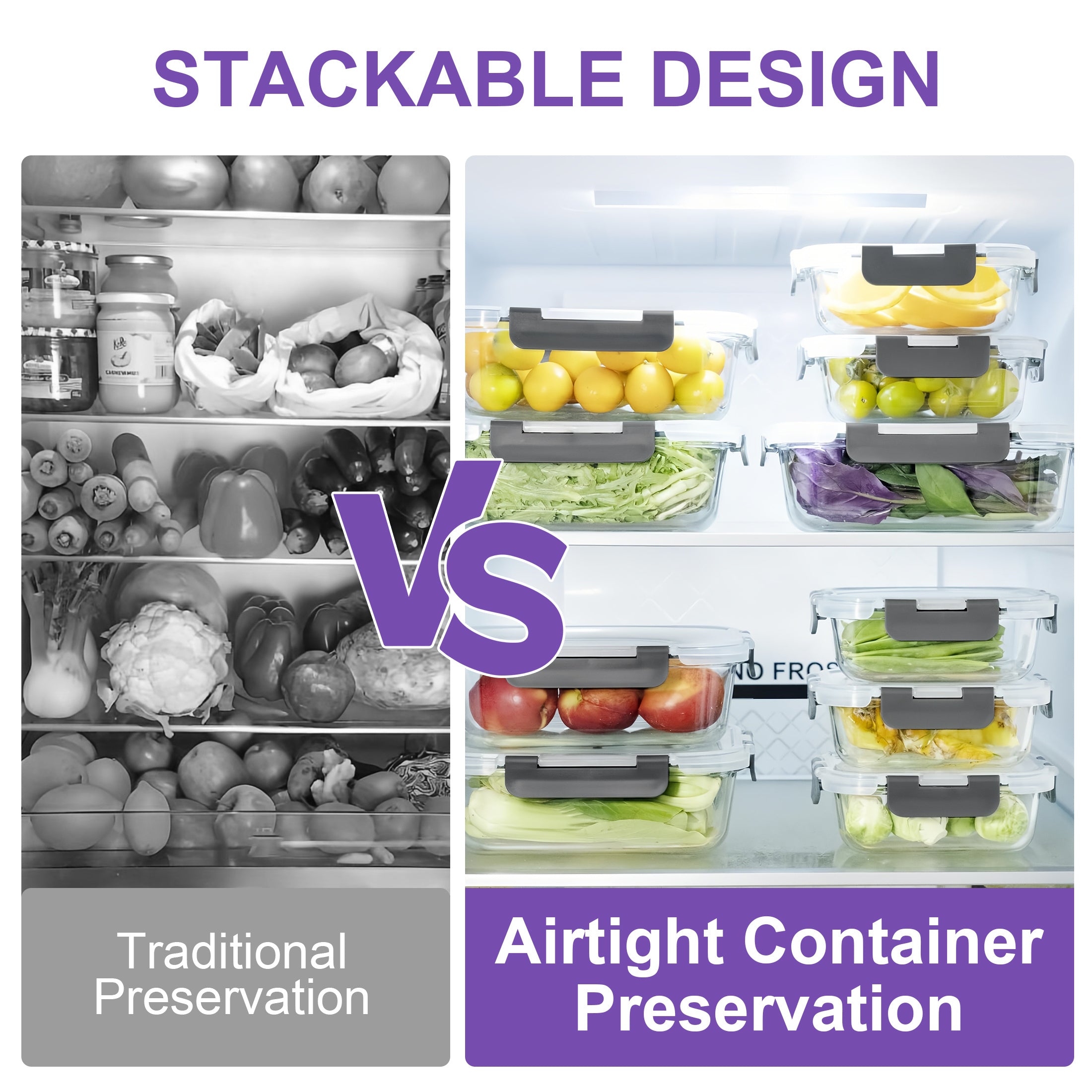 24Pcs (12 Lids+12 Glass Bowl) Glass Food Storage Containers with Airtight Lids, Glass Meal Prep Containers for Lunch, Kitchen Storage Containers, Airtight Freezer Safe Food Storage Containers, Reusable, Ideal for Food Storage in Microwave Ovens,