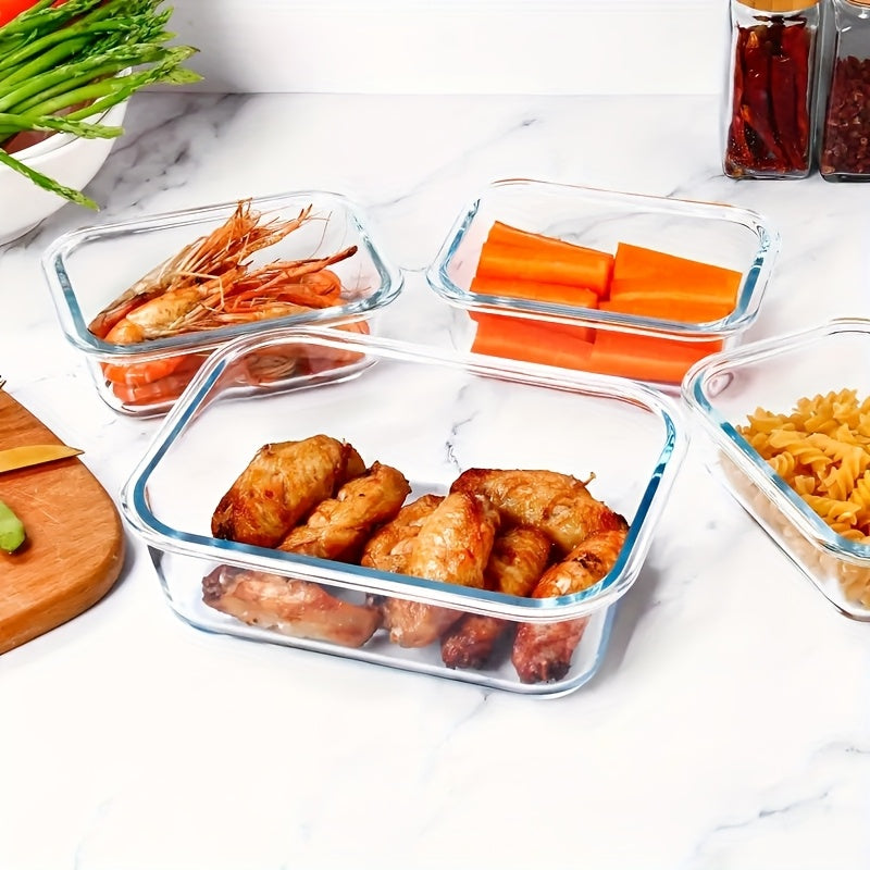 20pcs Food Storage Containers Kitchen Organizers And Storage Leakproof Meal Prep Containers Local Warehouse 20pcs Including 10pcs Glass Containers with 10 Lids, Airtight Freezer Safe, Glass Meal Prep Container, for Pantry And Kitchen Organization