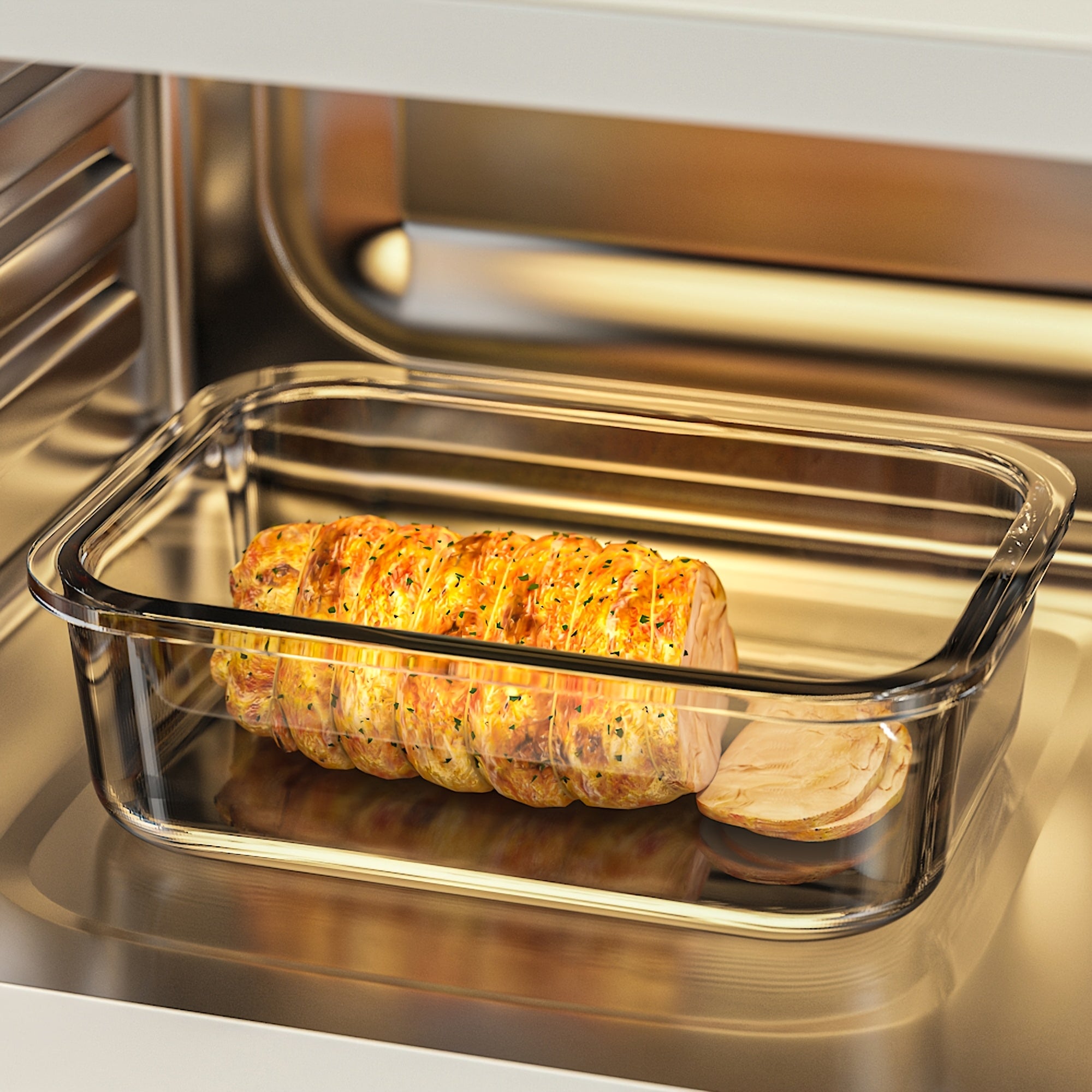 [Leakproof | Glass] 2/10pcs Glass Food Storage Containers with Lids | Leakproof Lunch Box Set for Meal Prep, Office Lunches & Pantry Organization | Reusable Household & Kitchen Essentials